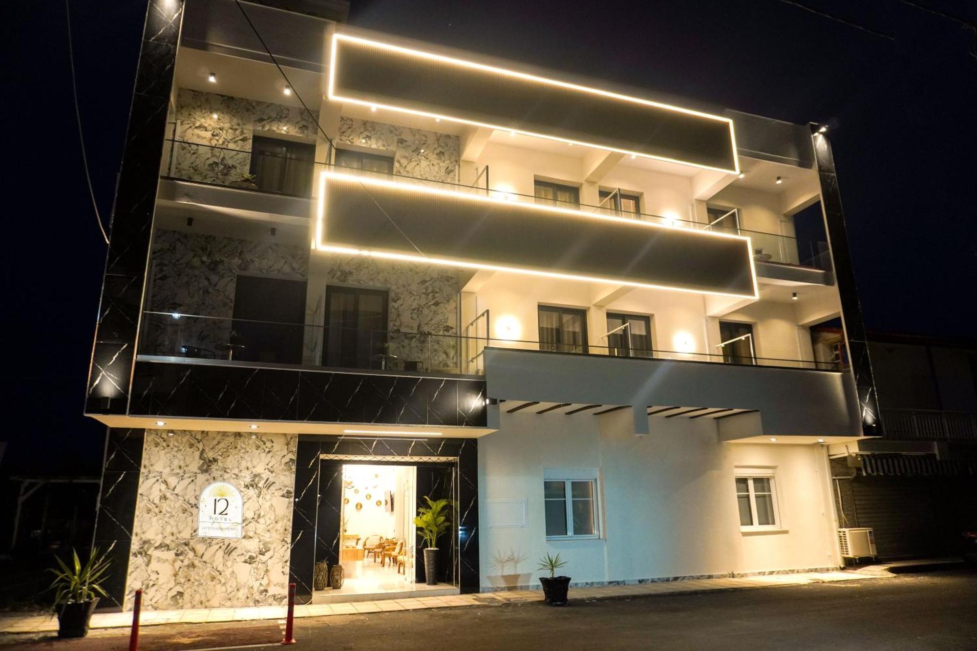 Hotel12 Лептокария Экстерьер фото